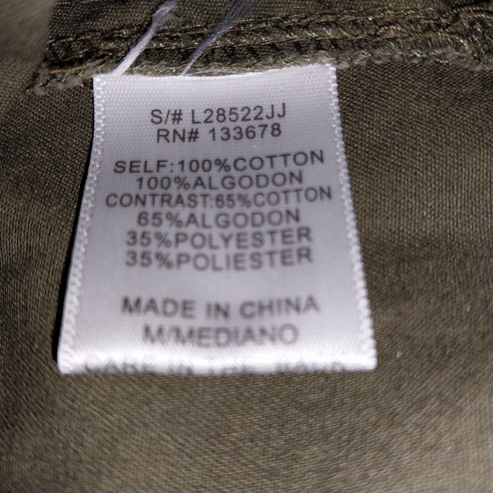 Love Tree Khaki Utility Jacket - Picture 9 of 9